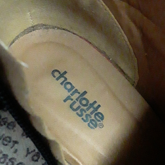 Charlotte russe chunky heel boots - Picture 5 of 7